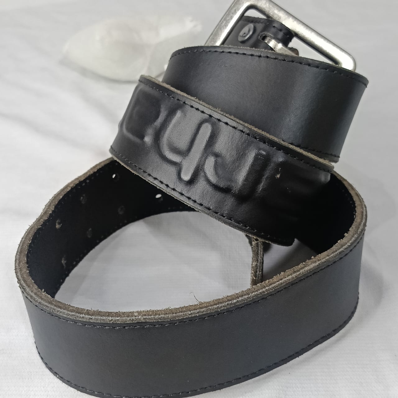 Ceinture carhartt en cuir homme vintage original