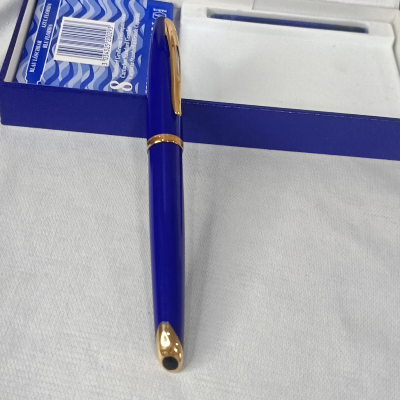 Stylo Waterman paris or 18k ريشة ذهب neuf