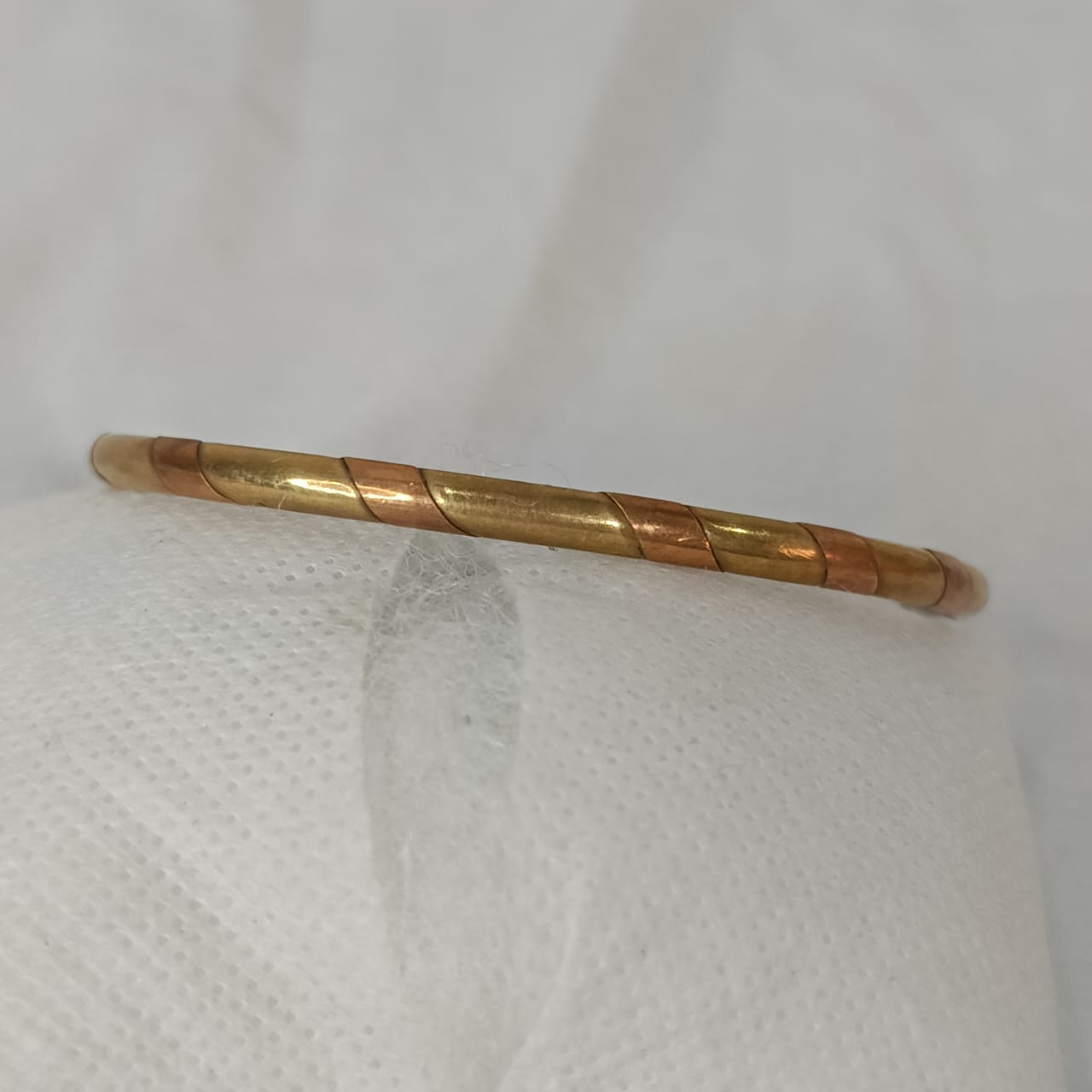 سوار نحاس اصفر وأحمر - قطر 7cm