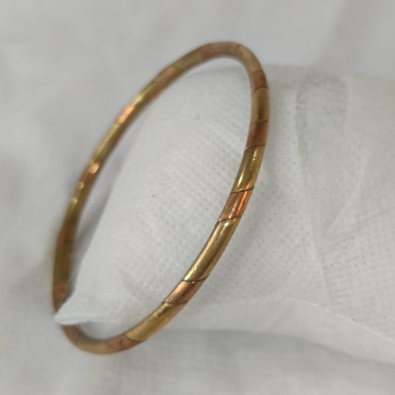 سوار نحاس اصفر وأحمر - قطر 7cm