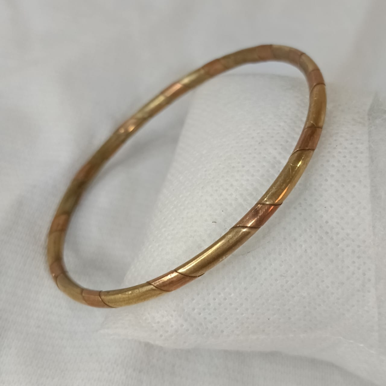 سوار نحاس اصفر وأحمر - قطر 7cm