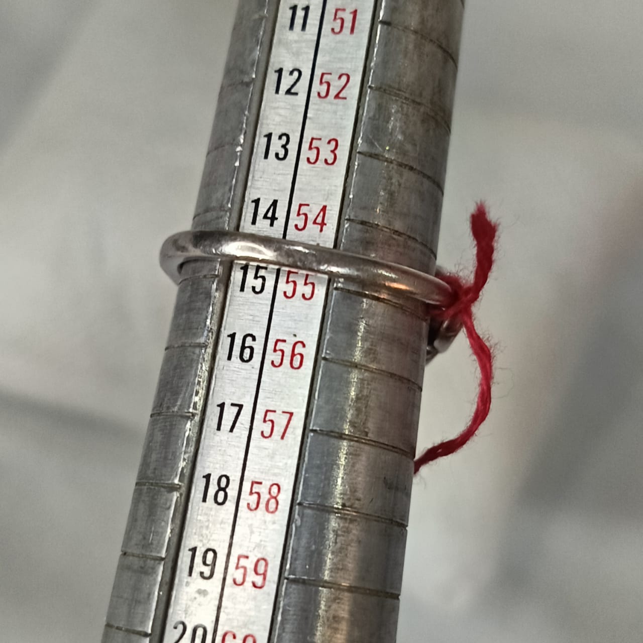 خاتم فضة نسائي