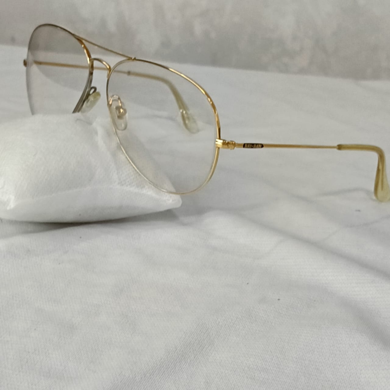 Lunette ray ben USA bl original rare plaqué or vintage