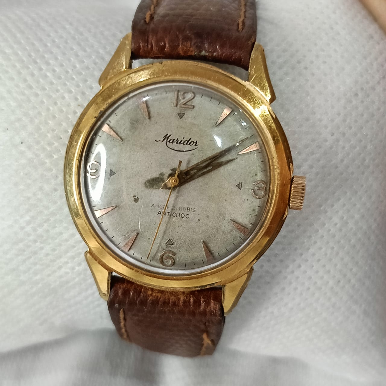 Montre maridor mécanique vintage original