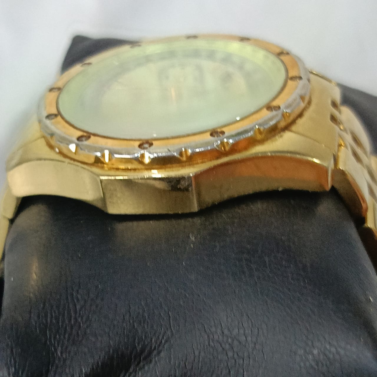 Montre pgzzaro en diamant chronographe Quartz original