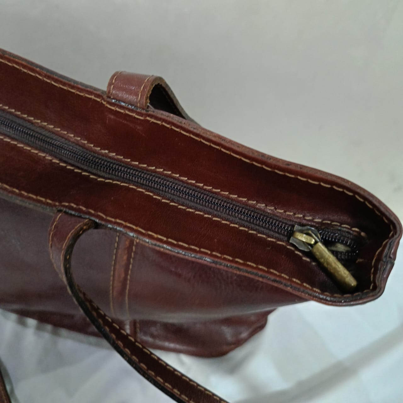 Sac c. Comberti femme en cuir vintage original