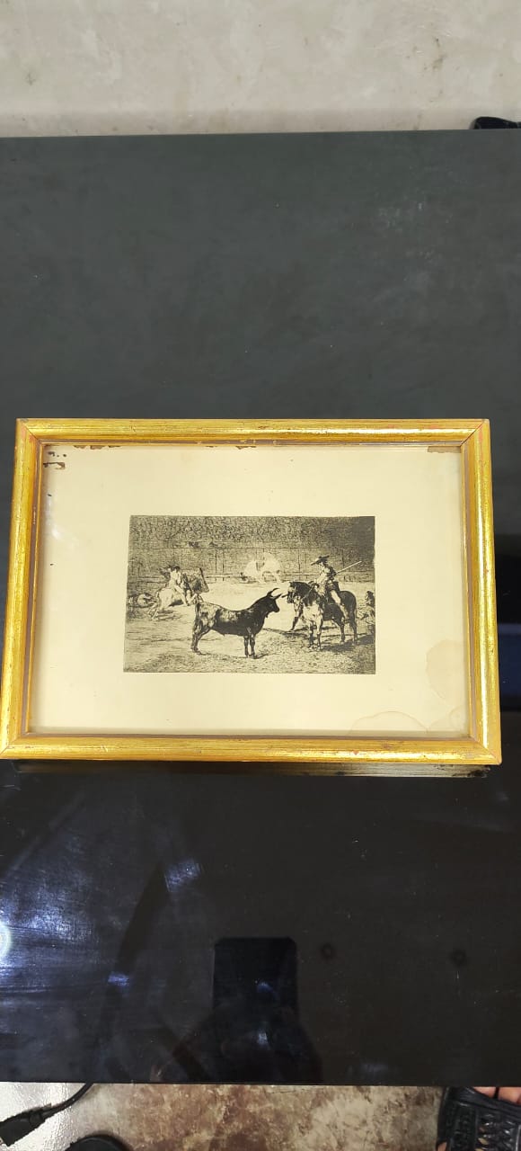 Gravure peintre Goya