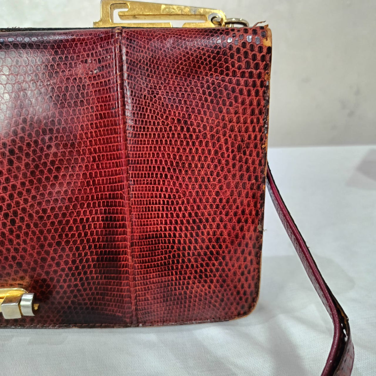 Sac en cuir vintage femme original