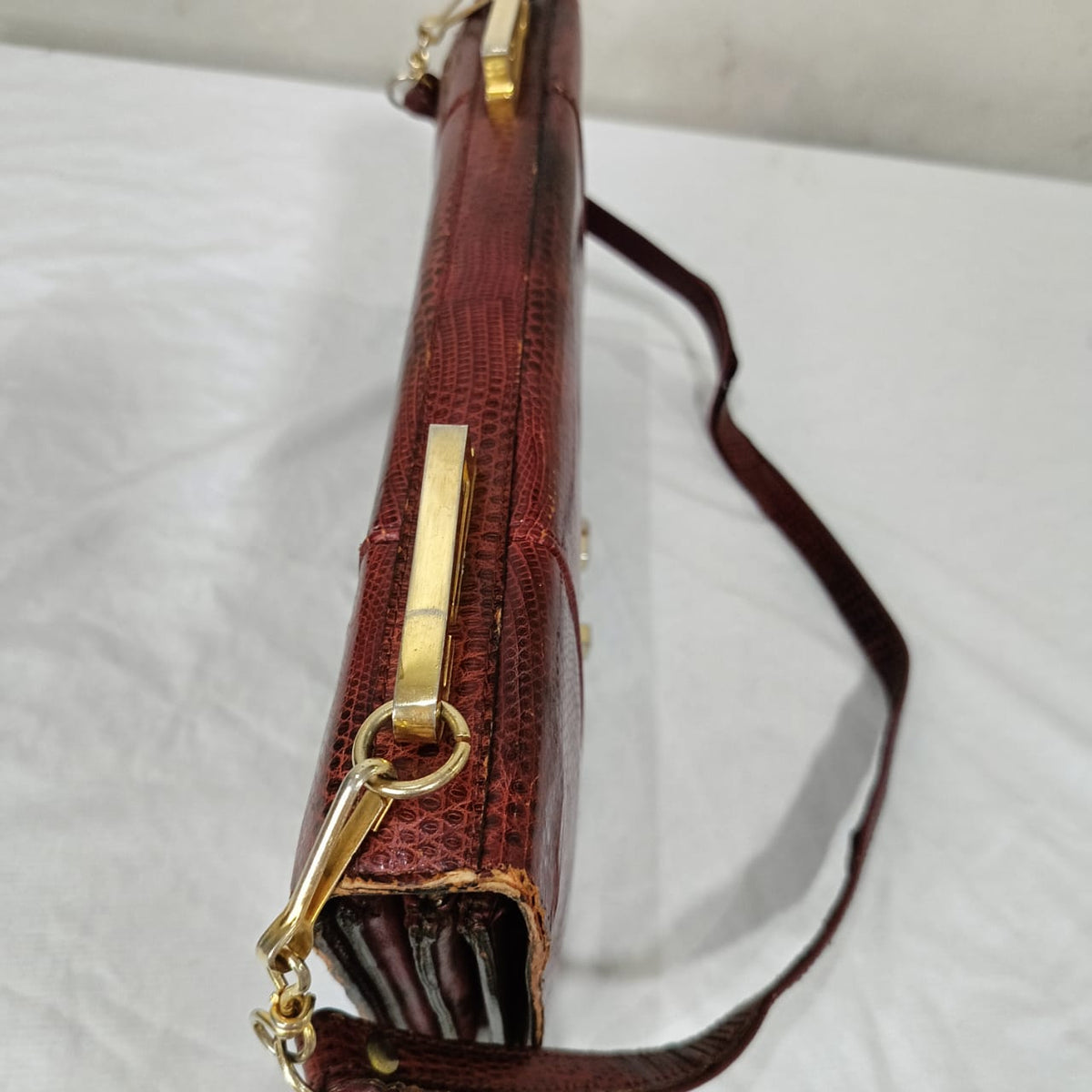 Sac en cuir vintage femme original