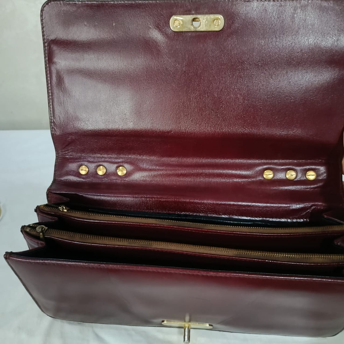 Sac en cuir vintage femme original