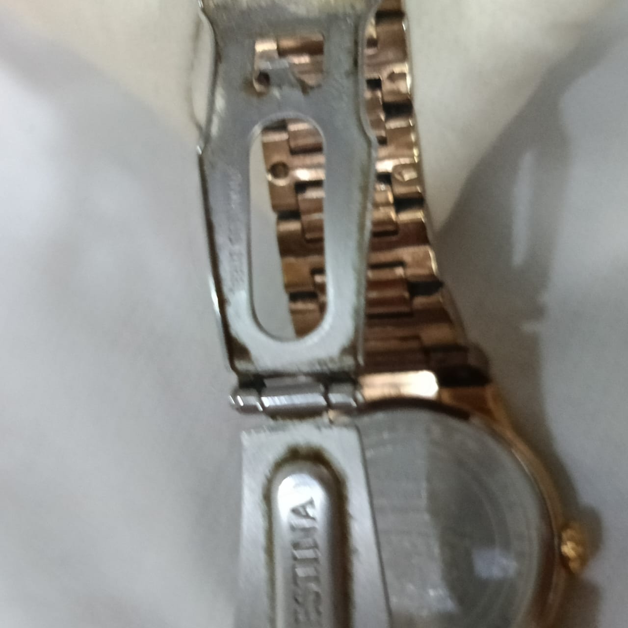 Montre Festina femme original en plaqué or