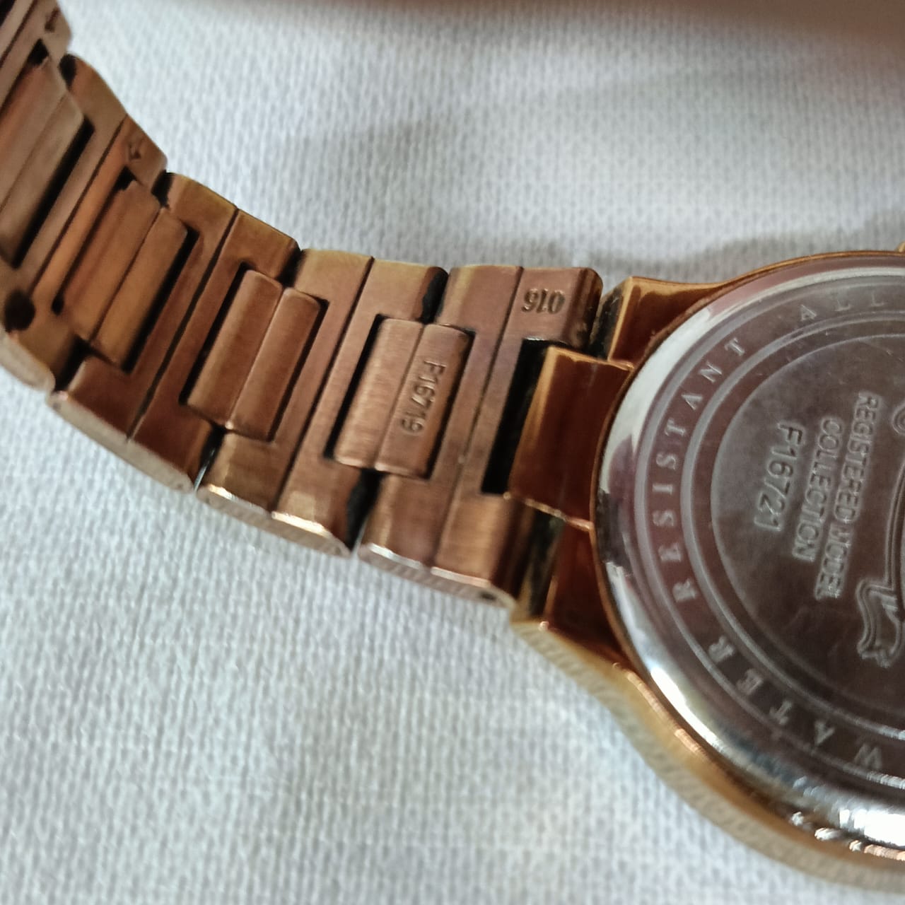 Montre Festina femme original en plaqué or
