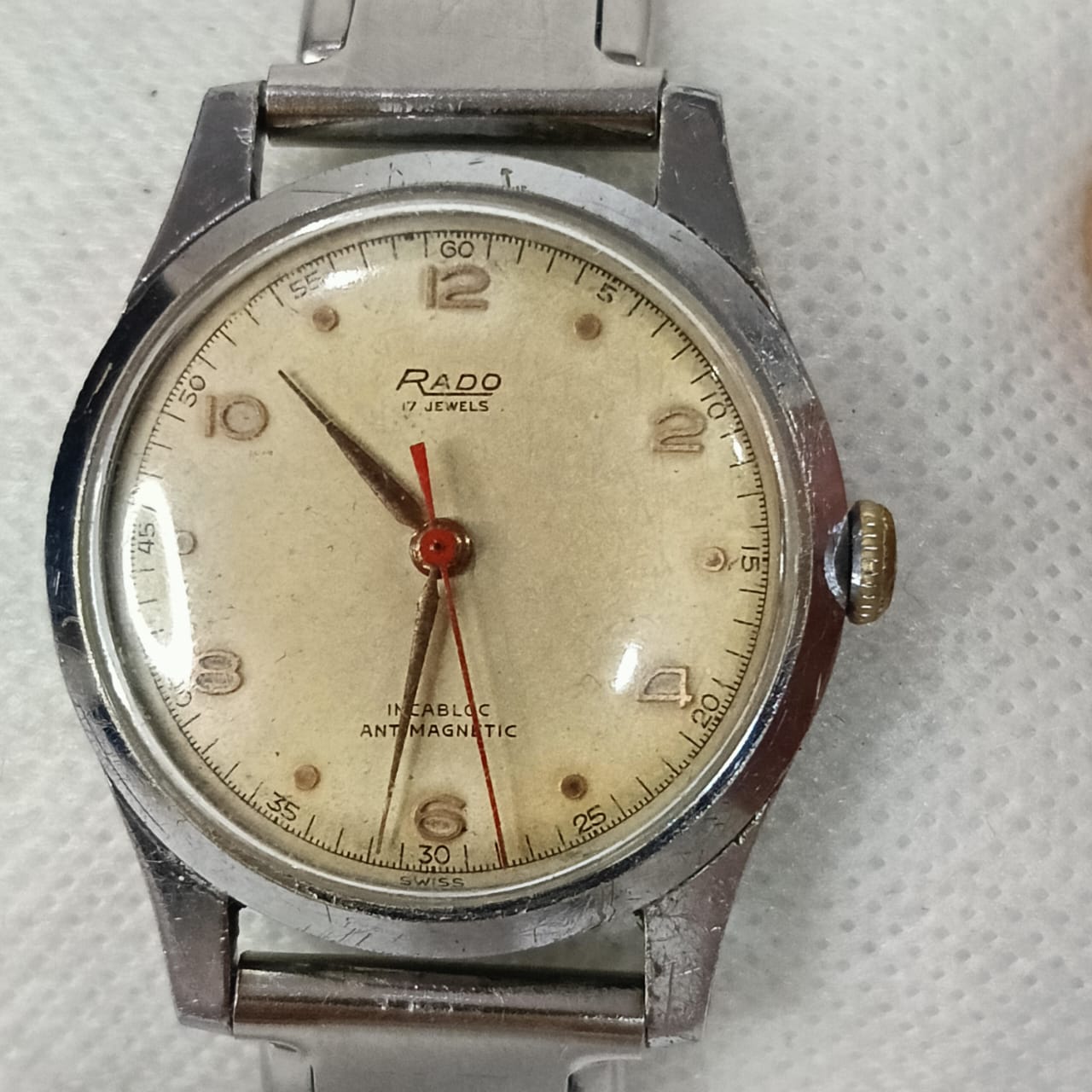 Montre rado mécanique vintage original