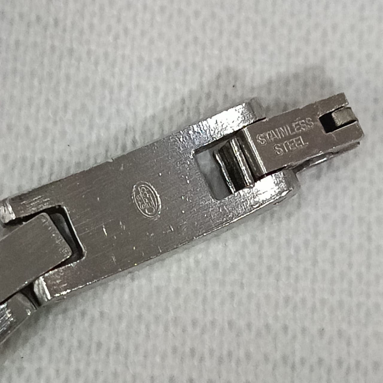 Bracelet acier inoxydable et or