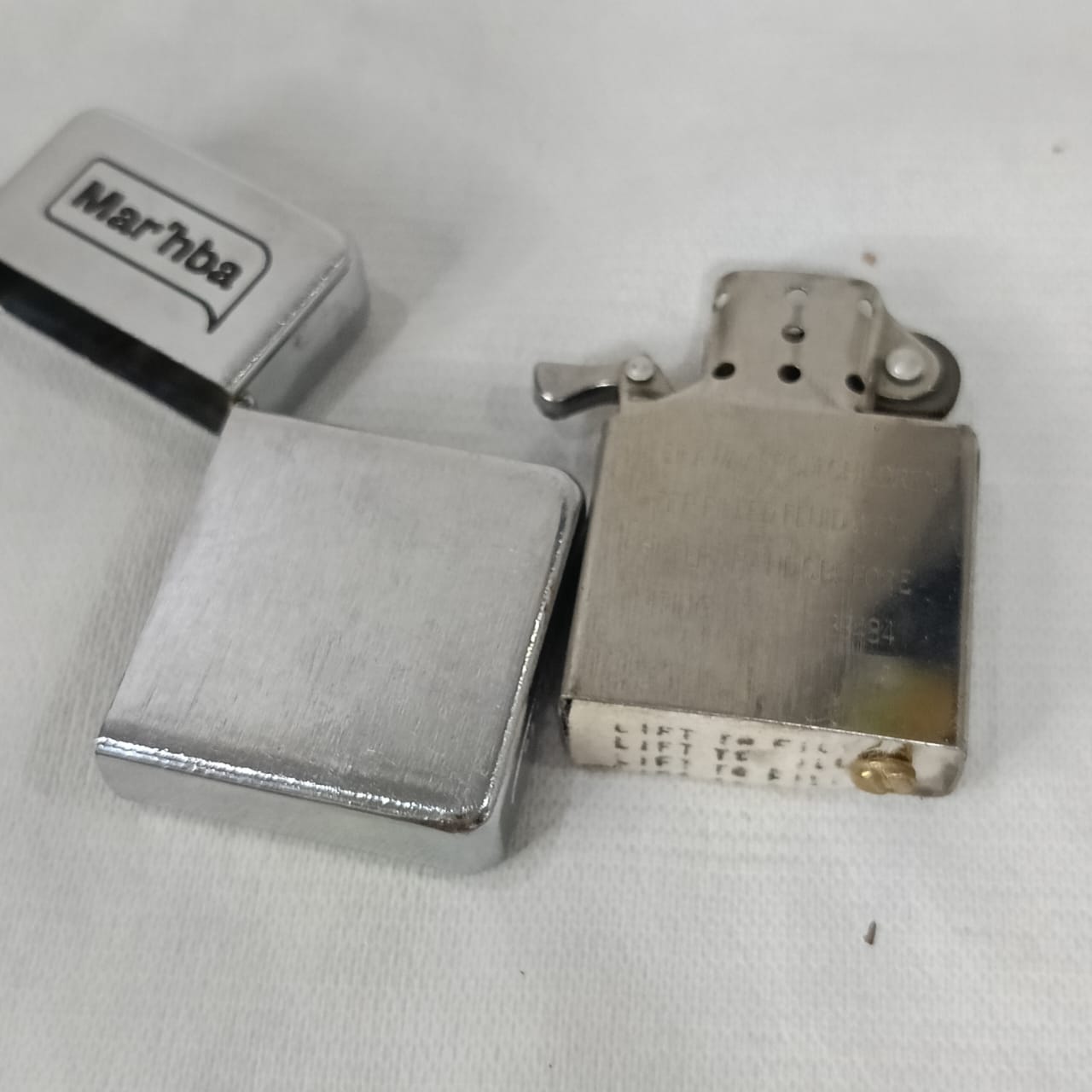 Briquet lifttofil en acier inoxydable