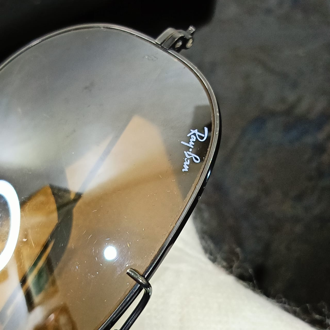 Lunette ray ben USA bl cobra miroir original