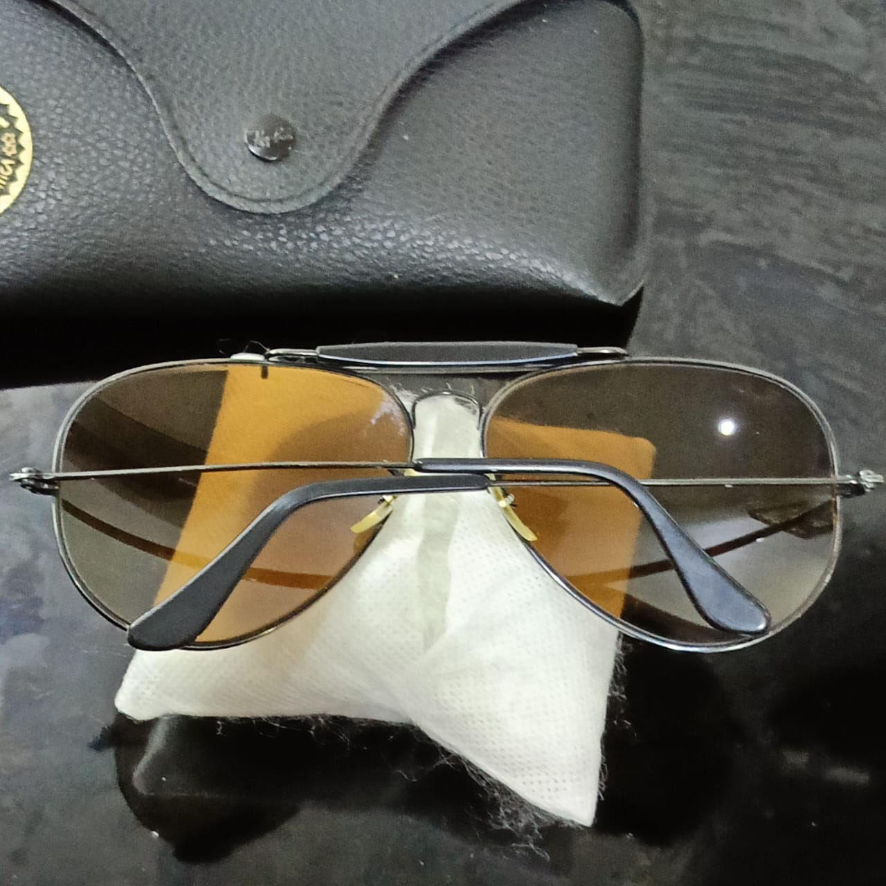 Lunette ray ben USA bl cobra miroir original