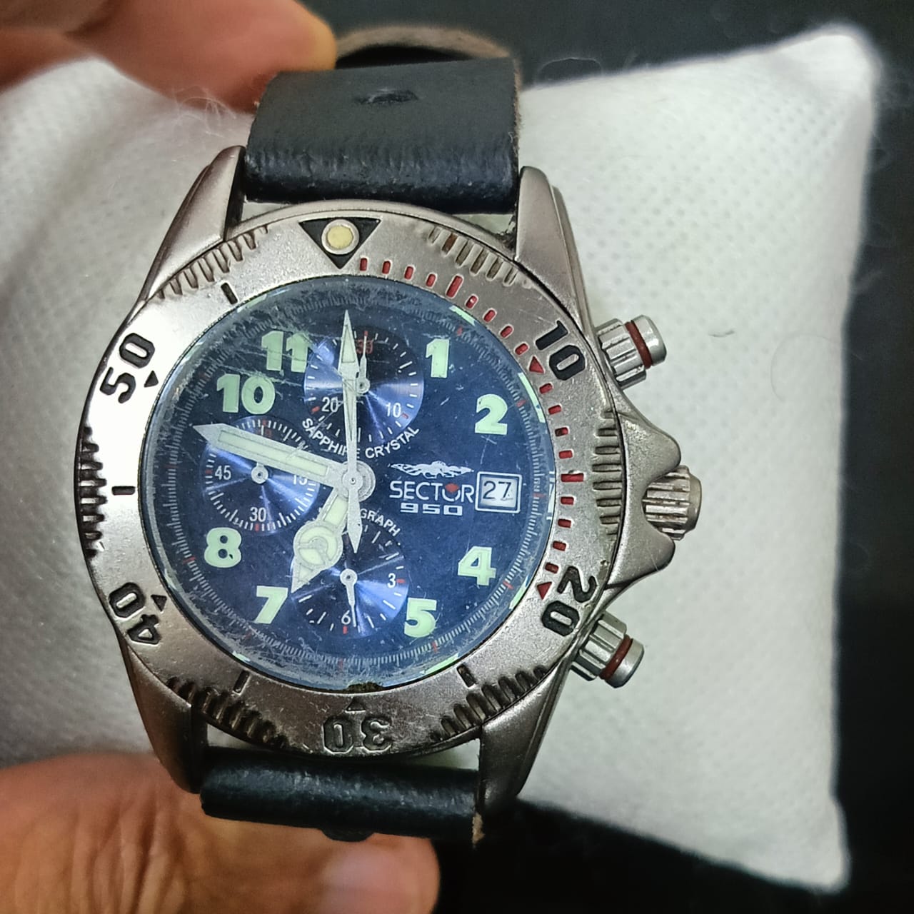 Montre sector Quartz chronographe