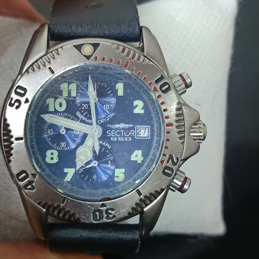 Montre sector Quartz chronographe