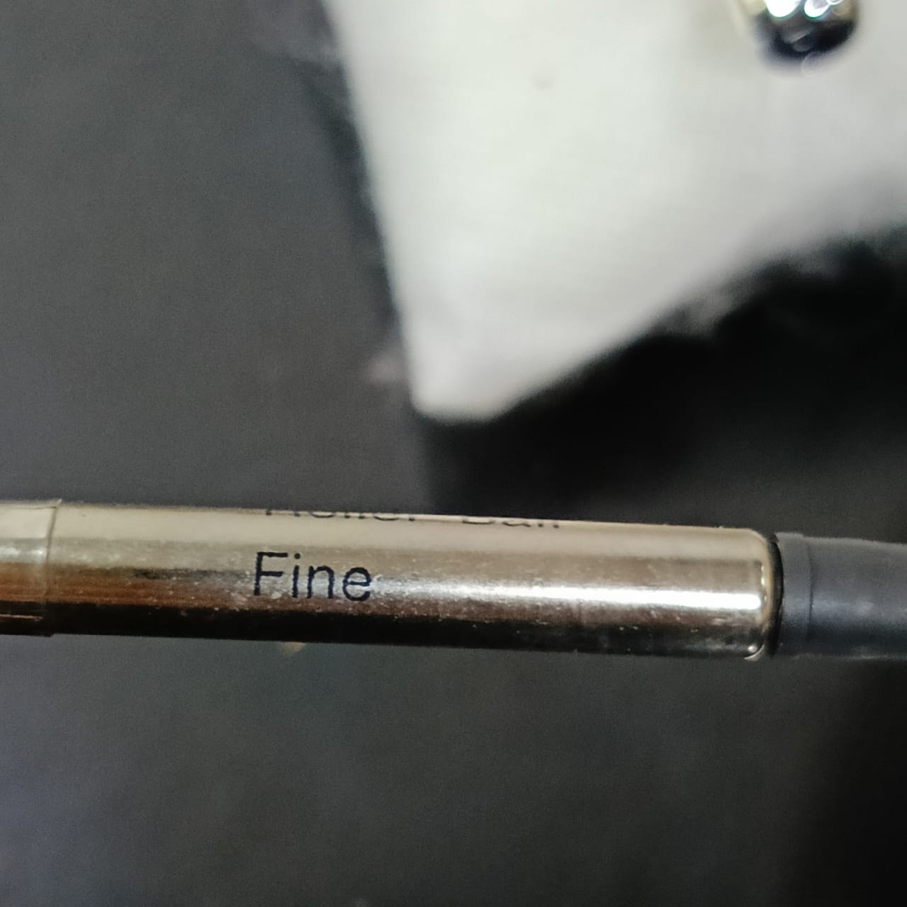 Stylo Parker sonnet USA original plaqué or blanc