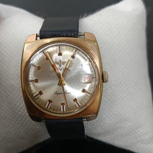 Montre jovial Suisse mécanique plaqué or vintage original