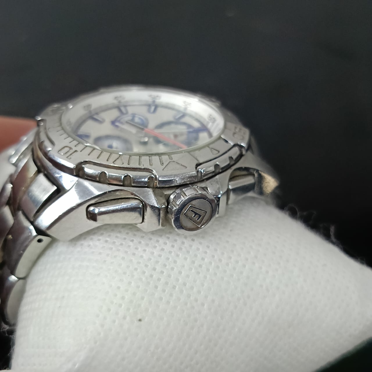 Montre Festina homme acier original