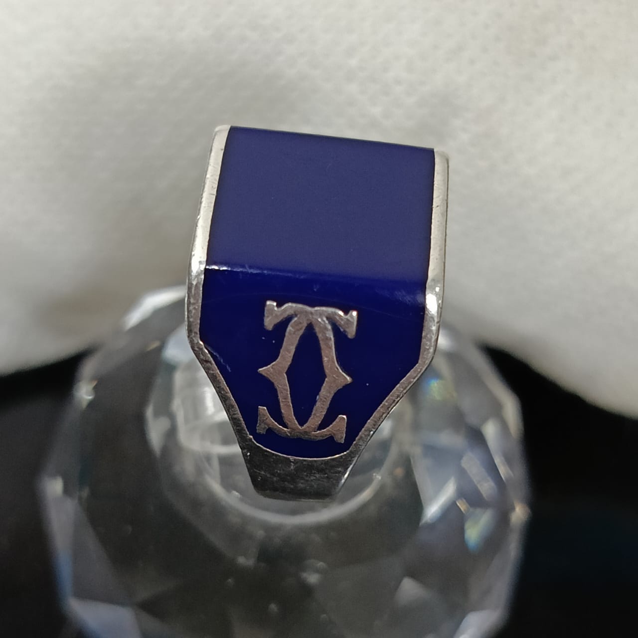 Bague Cartier argent original rare