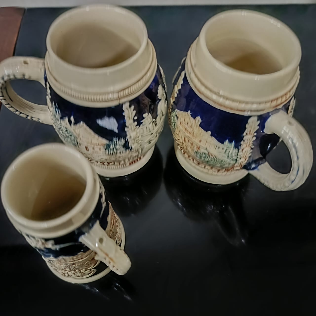03 pièces Art déco original vintage rare