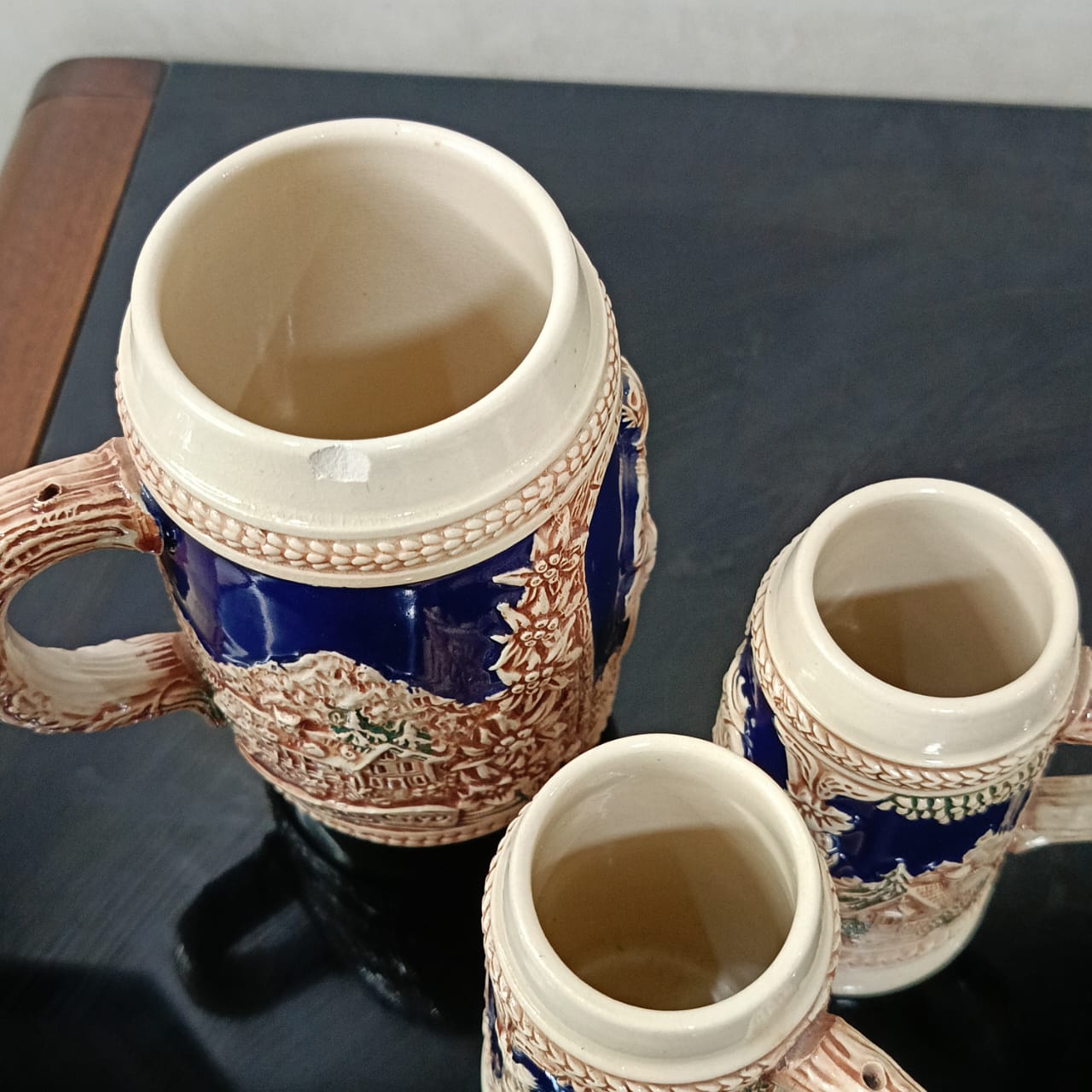 03 pièces Art déco original vintage rare