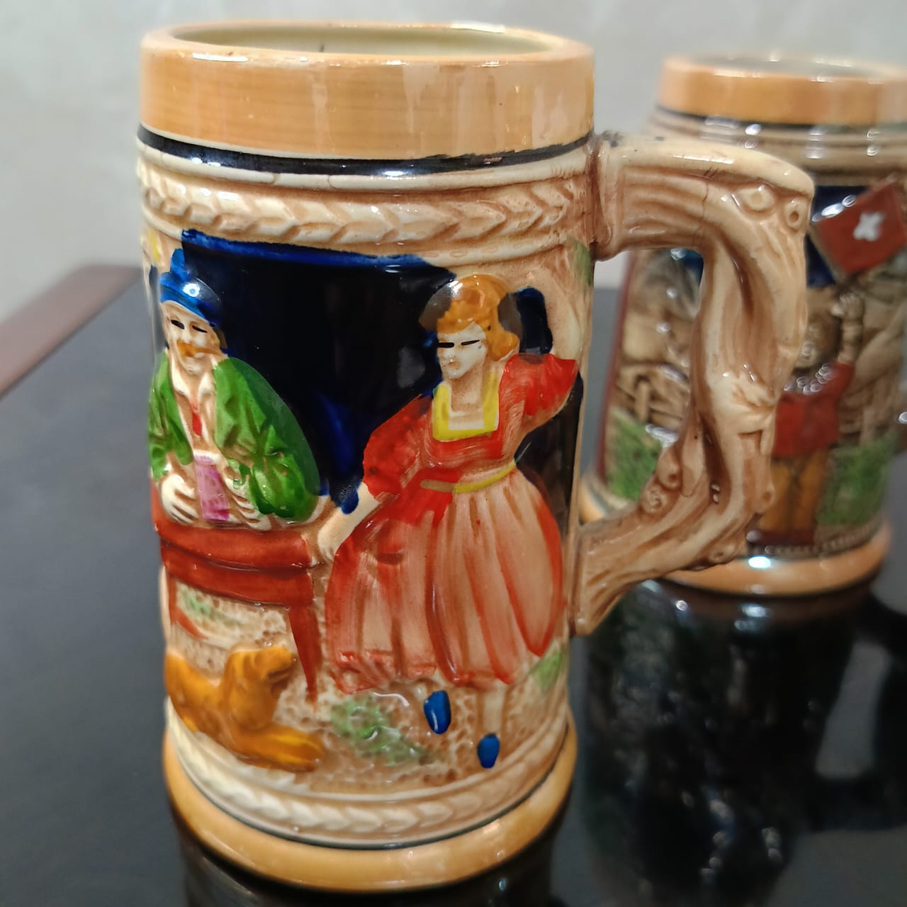 04 pièces Art déco original vintage rare