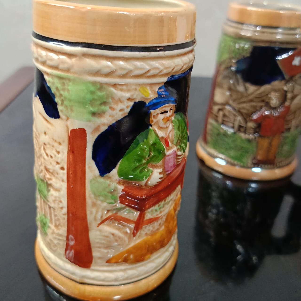 04 pièces Art déco original vintage rare