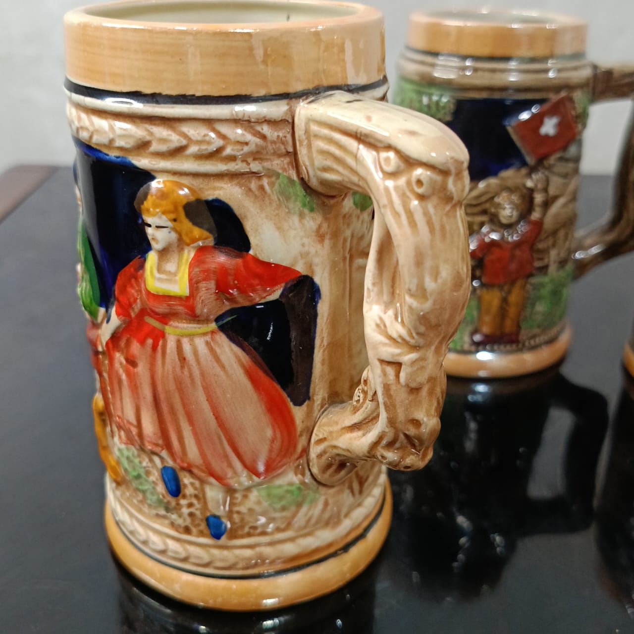 04 pièces Art déco original vintage rare