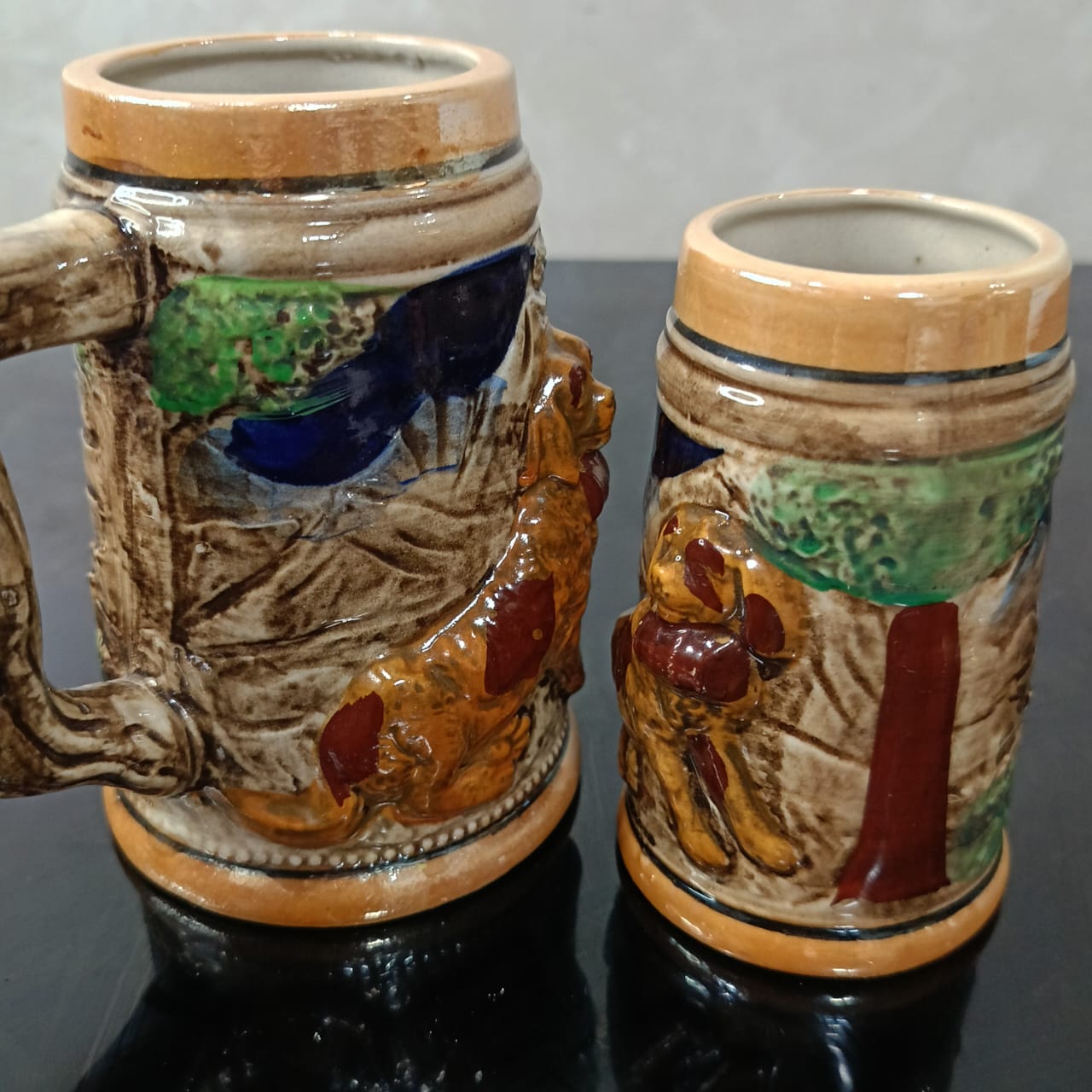 04 pièces Art déco original vintage rare