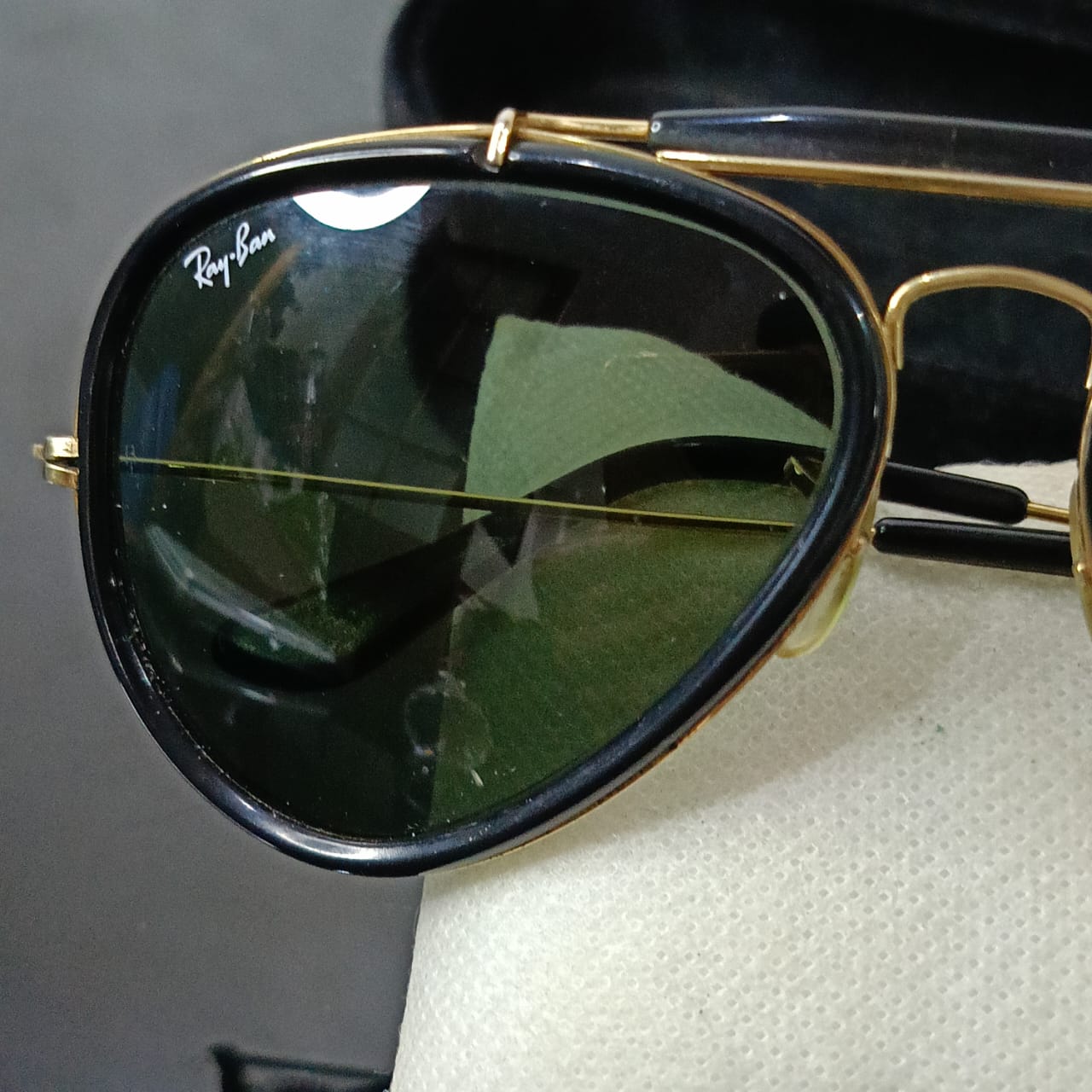 Lunette ray ban USA bl aviator original rare vintage original