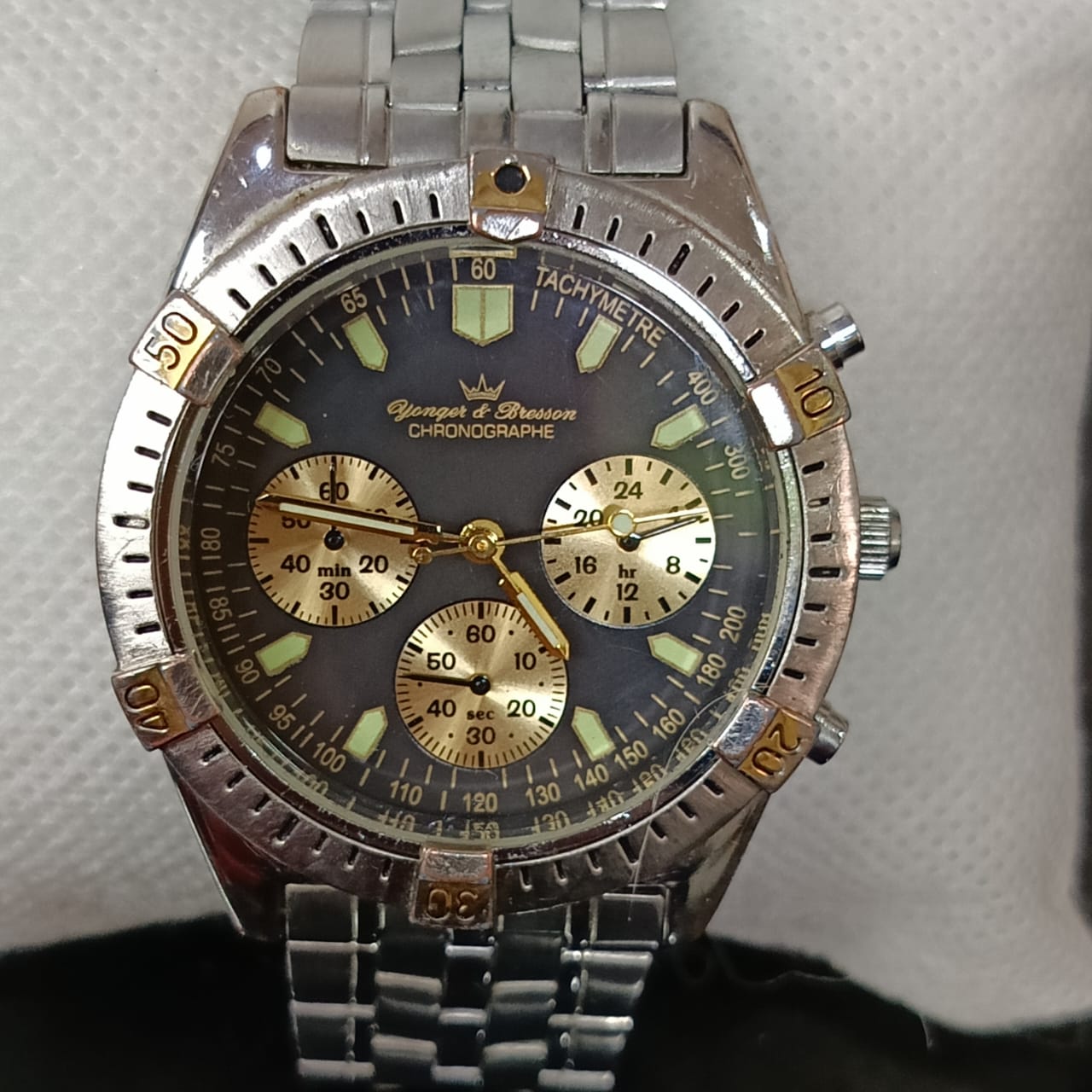Montre yonget&amp;brsson chronographe Quartz original