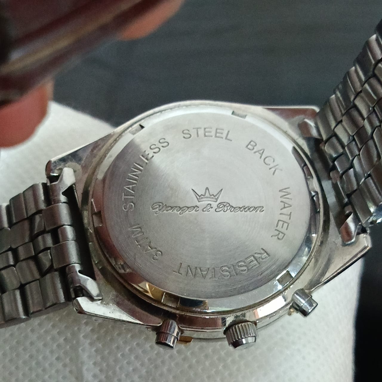 Montre yonget&amp;brsson chronographe Quartz original