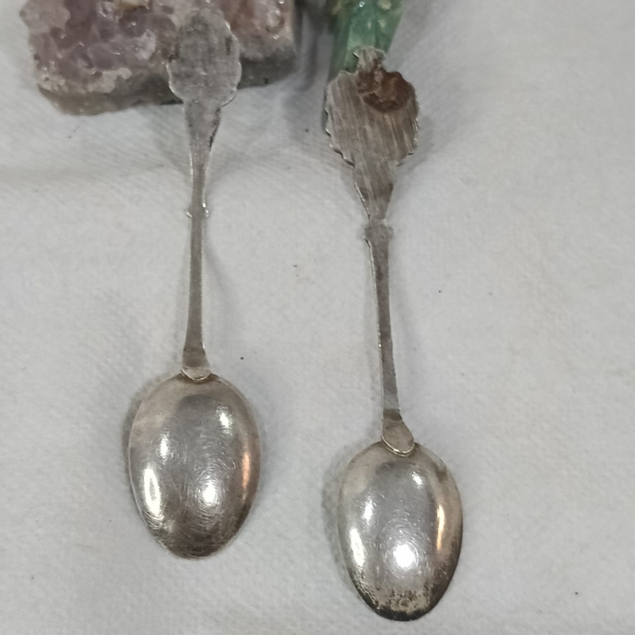 02 ملاعق تغليف فضة