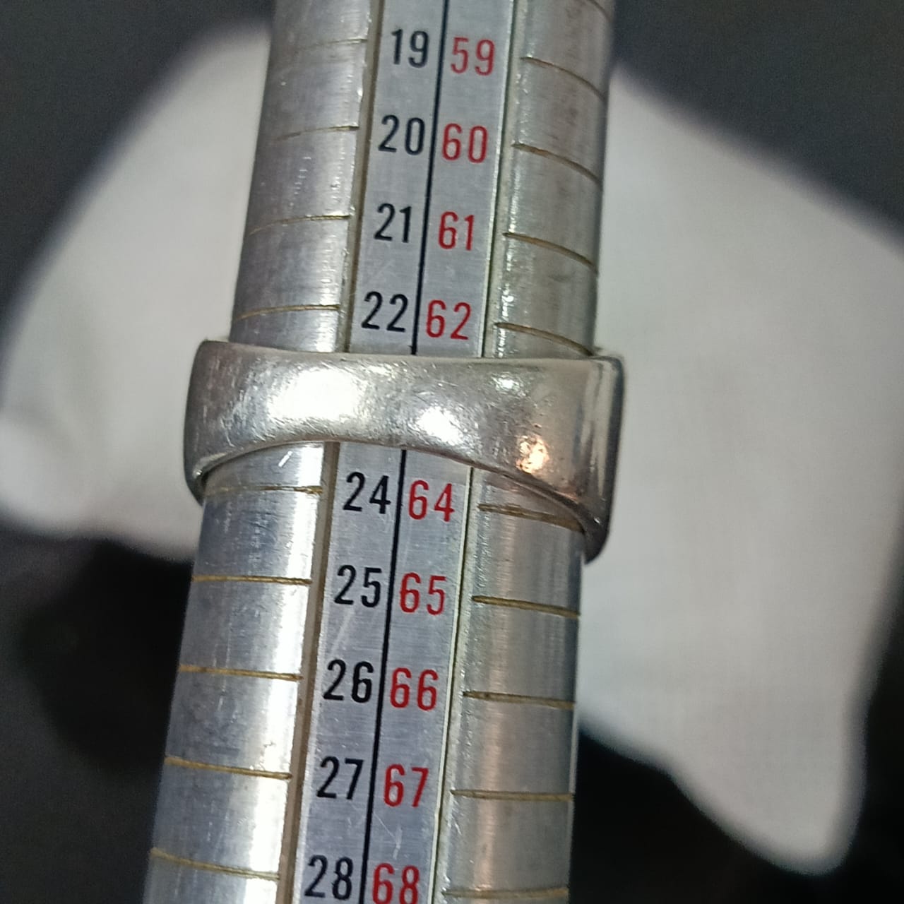 خاتم فضة نسائي