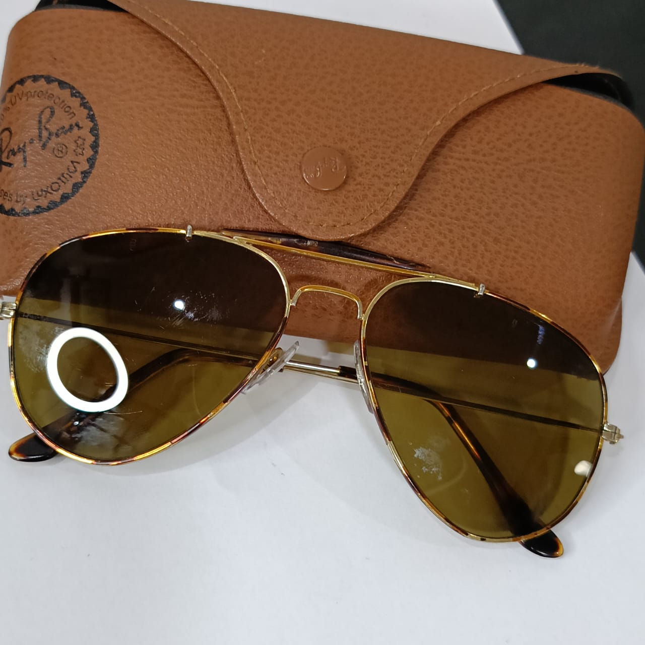 Lunette ray ben USA bl tigre original