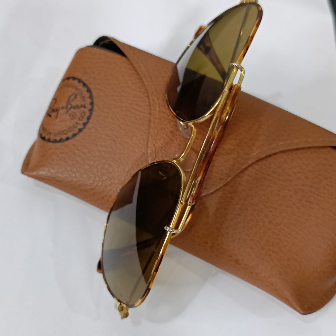Lunette ray ben USA bl tigre original