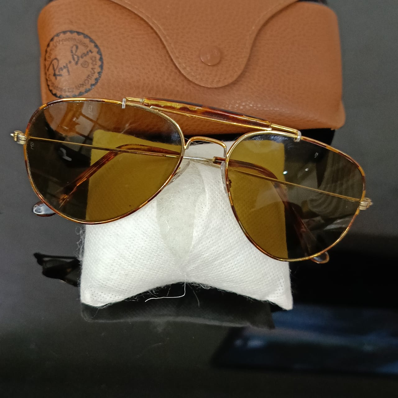 Lunette ray ben USA bl tigre original
