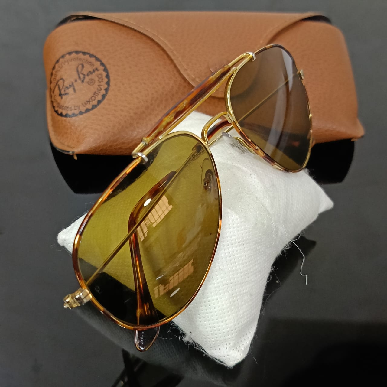 Lunette ray ben USA bl tigre original