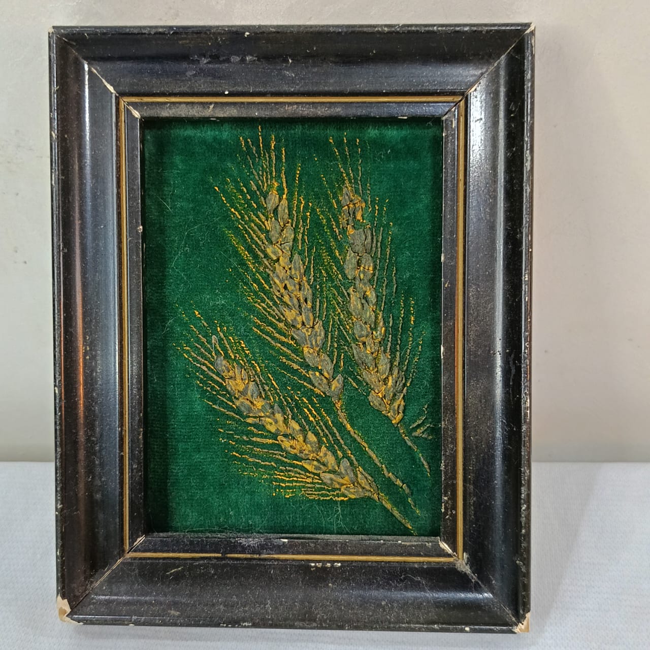 Ancien tableau vintage original huile sur toile signée