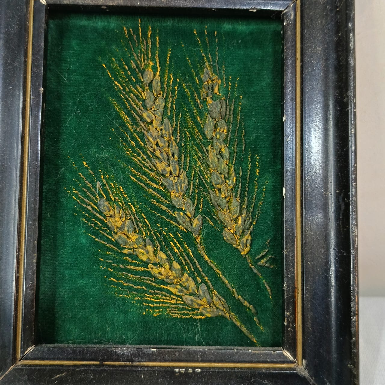 Ancien tableau vintage original huile sur toile signée