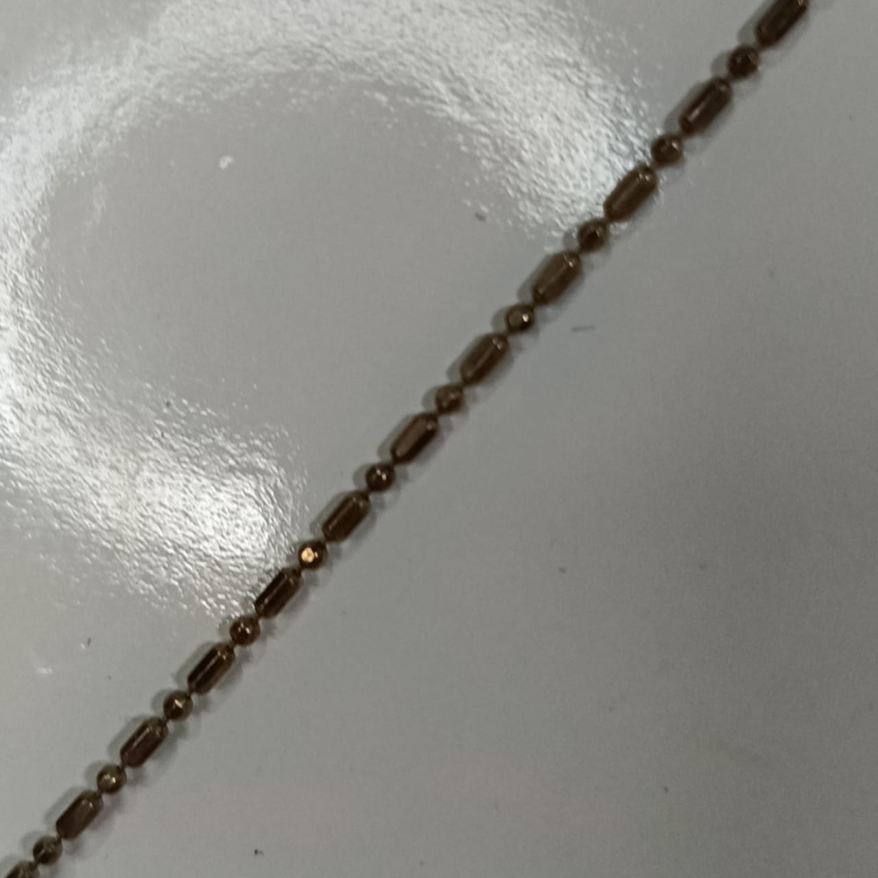 سلسلة تحفة فرماي 925 فضة وذهب