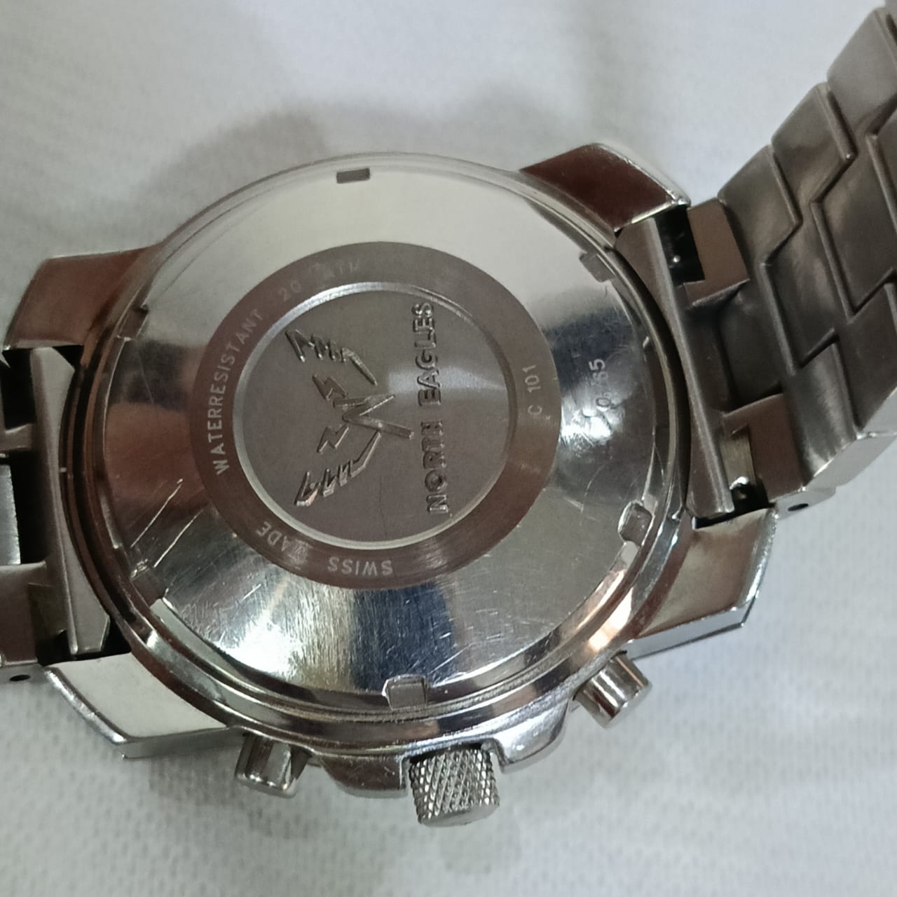 Montre north eagle pilot automatique choronographe original 
40mm