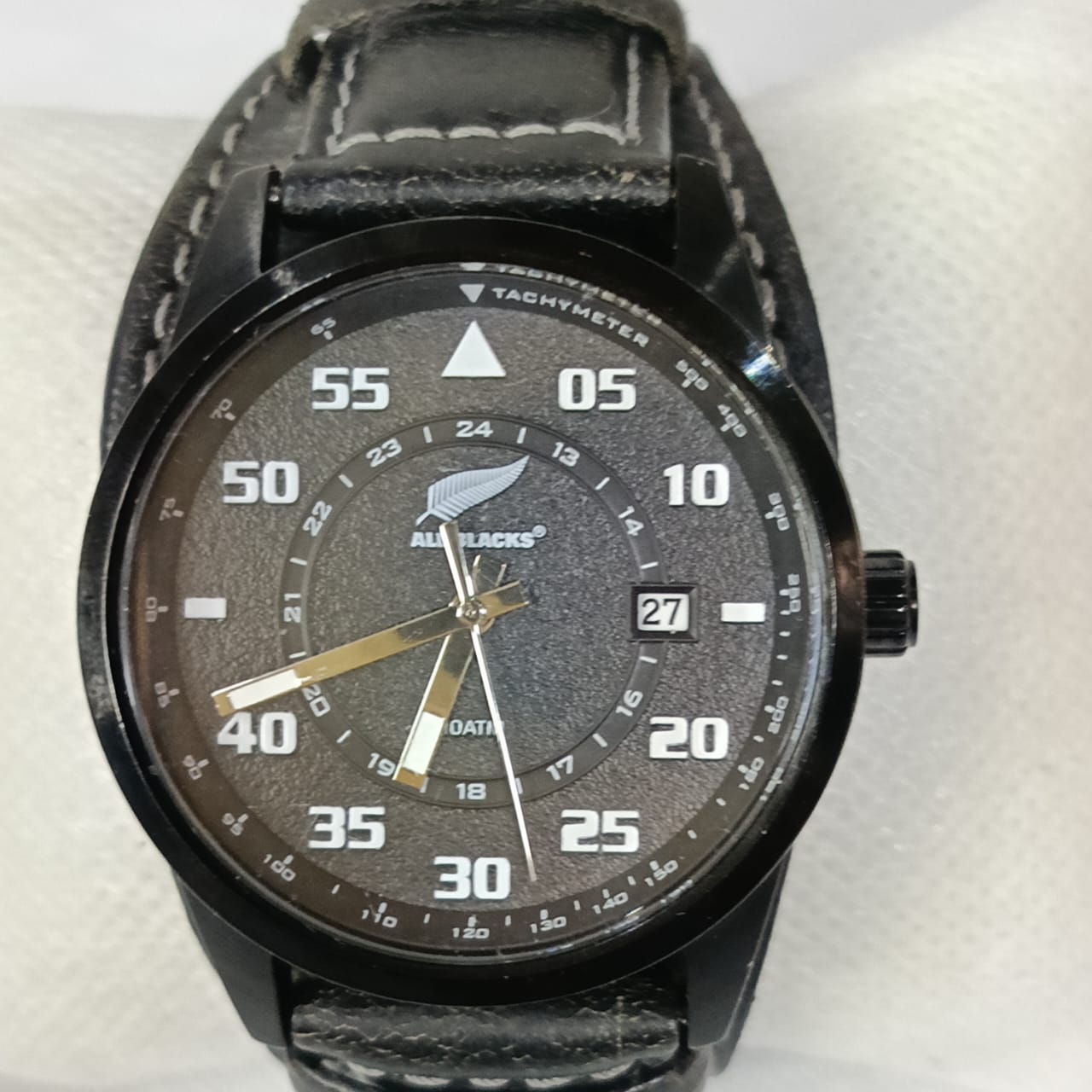 Montre all placks placks en cuir vintage original Quartz