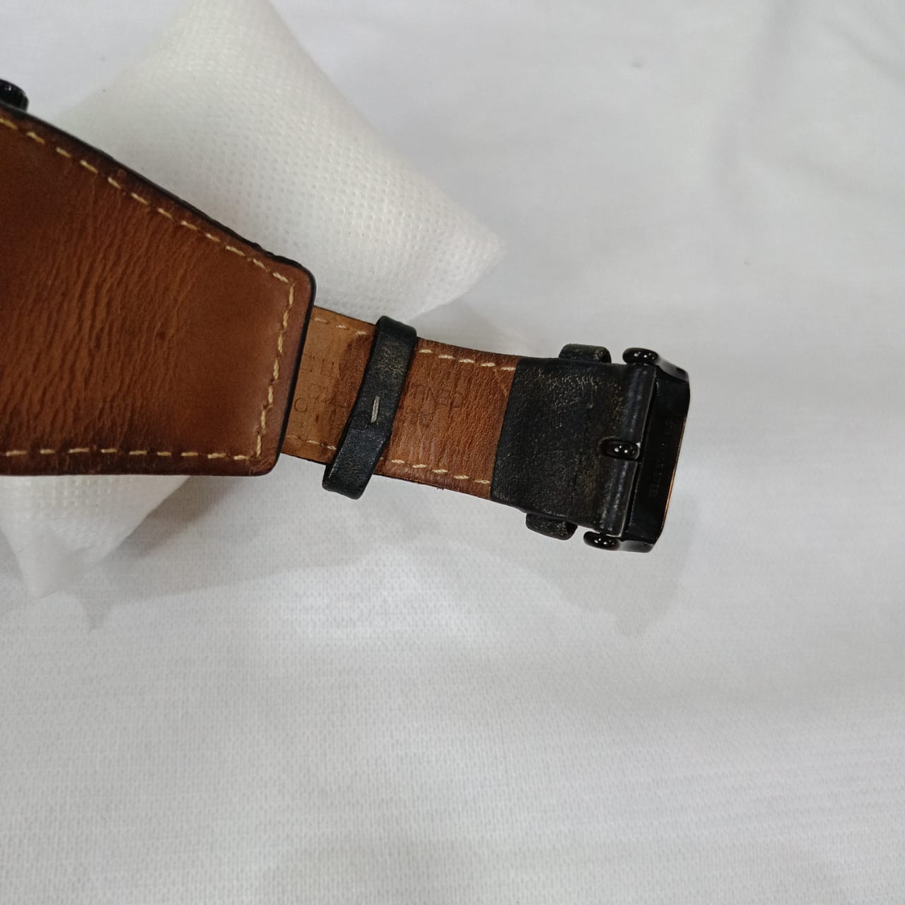 Montre all placks placks en cuir vintage original Quartz