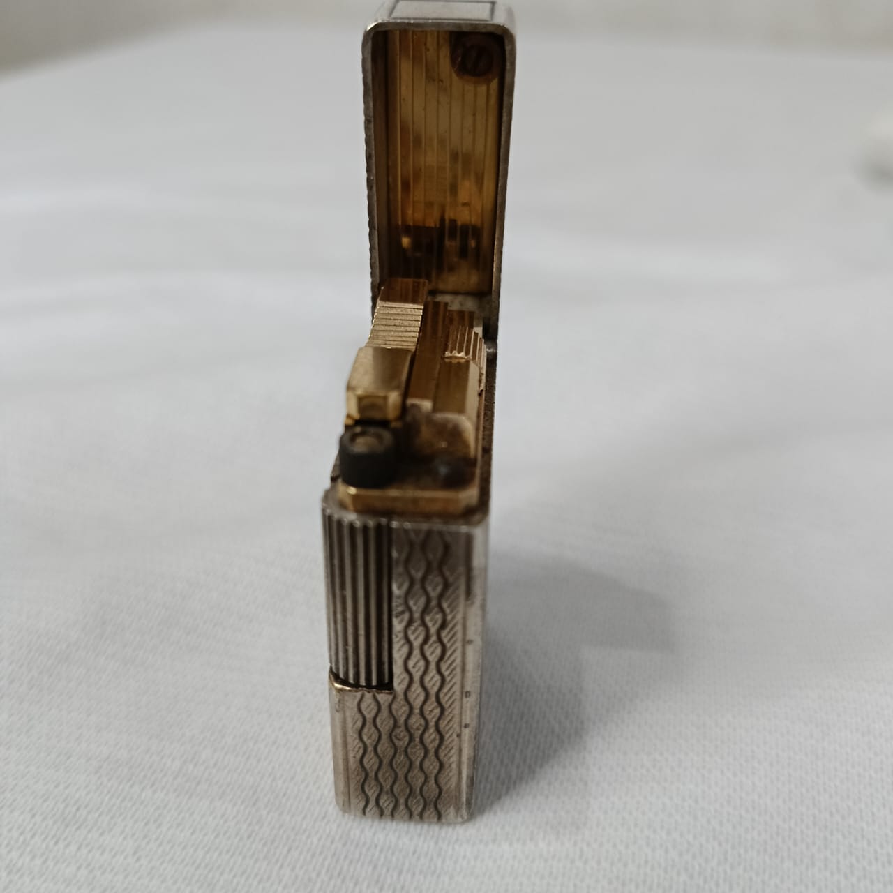 Briquet Dupont argent original