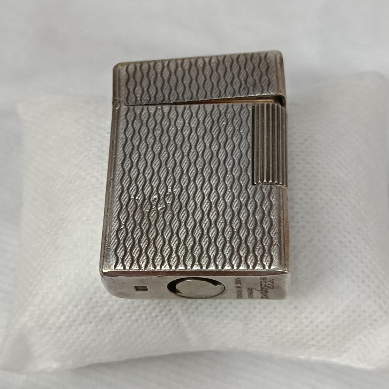 Briquet Dupont argent original